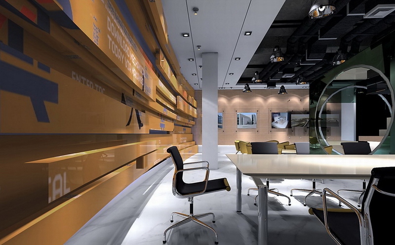 教育投资公司办公室装修设计