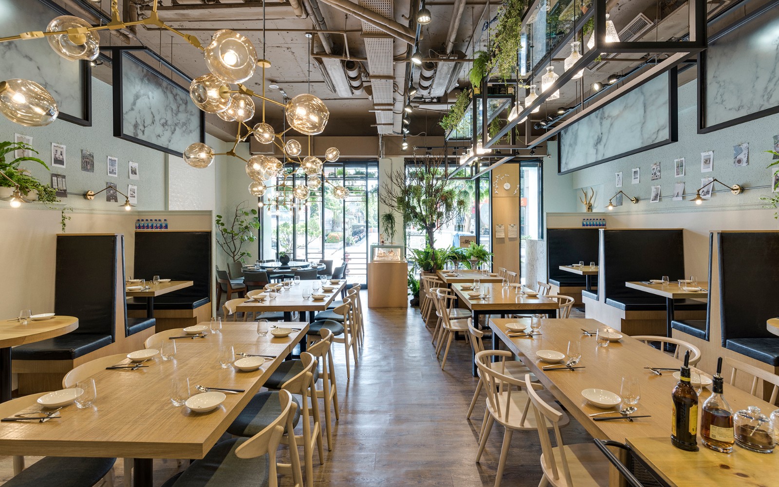 绿意餐厅装修设计