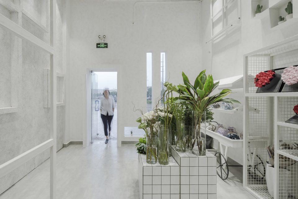 鲜花店装修设计